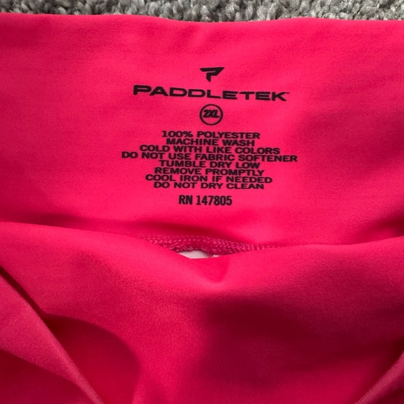 Paddletek Womens Pink Ombre Pickleball Skort Size 2XL - Picture 4 of 6